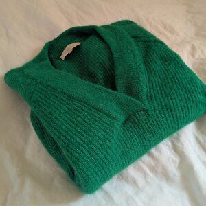 Sezane alpaca vneck sweater